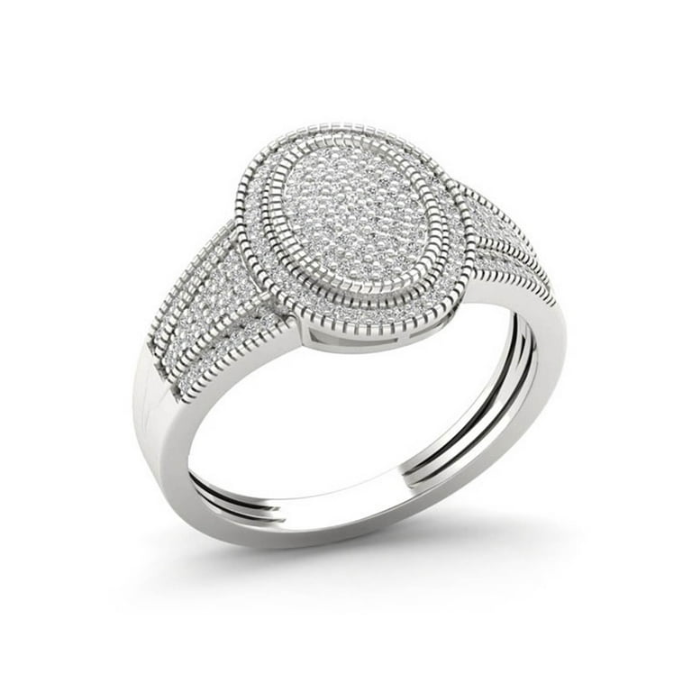 Sterling silver engagement rings deals walmart