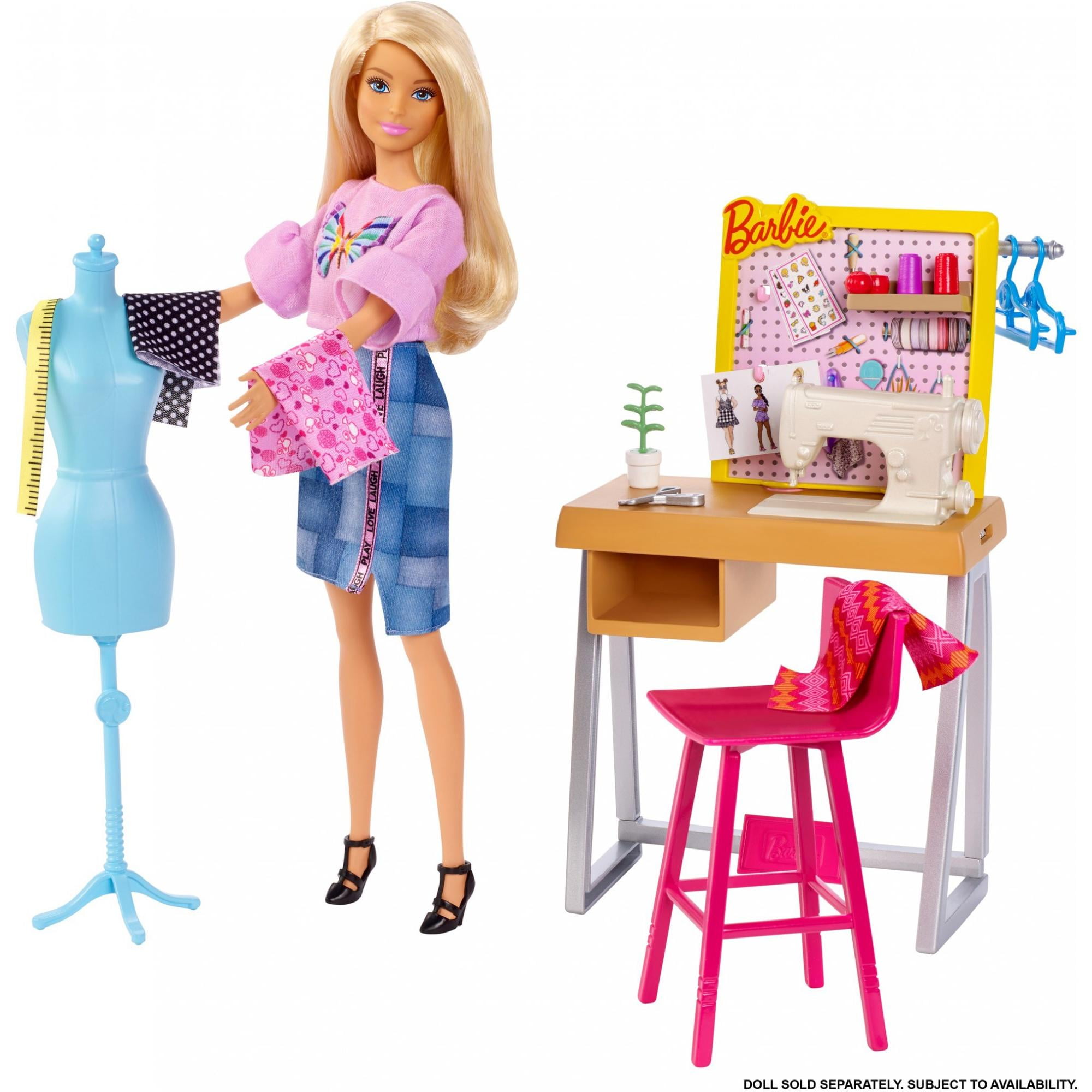 barbie doll sets at walmart