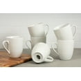 thumbnail image 3 of 10 Strawberry Street Simply White 12 fl oz Ceramic Mug, Set of 6, 3 of 5