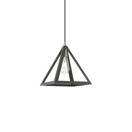 

Livex Lighting 41329 Pinnacle 10 Wide Mini Pendant - Grey