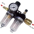 thumbnail image 3 of 1/4 Filter Regulator Air Pressure Regulator Oil Water Separator Air Pressure Regulator, 3 of 5