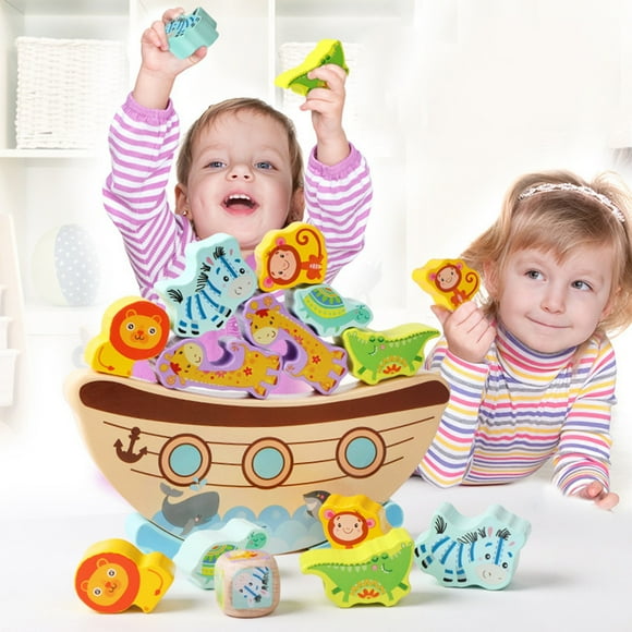 Up to 30% OFF, Wooden Stacked Toys, Early Learning Parenting Games, 100% Natural Wood, Educational Playset, Preschool Toys, Cognitive Development, Montessori Toy SOPABCP Liquidation & Promo