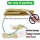 thumbnail image 2 of Esponja de lufa natural Ecológica Lufa exfoliante orgánica Ducha Luffa Depuradores de cuerpo real Piel Cara Espalda Baño Loofa para hombres, mujeres y adultos - 6 piezas, 2 of 7