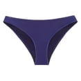 thumbnail image 3 of Lunuaoe Women's Low Waist Cheeky Panties, Skin-Friendly Cotton Crotch Underwear, Breathable Solid Color Briefs, 3 of 8