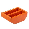 thumbnail image 2 of Brybelly SFOO-003 T-Shirt de Football à Botter, Orange Hutte, 2 of 4