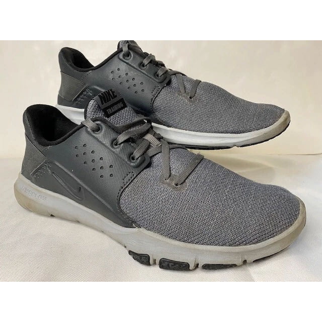 Ni - ke Ni - ke Flex Control TR3 'Anthracite' Men’s Size 8.5 Gray Running Shoes AJ5911-010