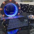 thumbnail image 2 of KEINXS Decorative Night Light Delicate Energy Saving Creative 3D Atlantis Stargate Desk Lamp Home Decor Night Lamp, 2 of 5