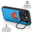 thumbnail image 2 of Skinit DC Comics Superman Official Logo iPhone 15 Kickstand Case, 2 of 4