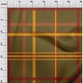 thumbnail image 2 of oneOone Cotton Flex Fabric Madras Check Printed Fabric 1 Yard 40 Inch Wide, 2 of 4