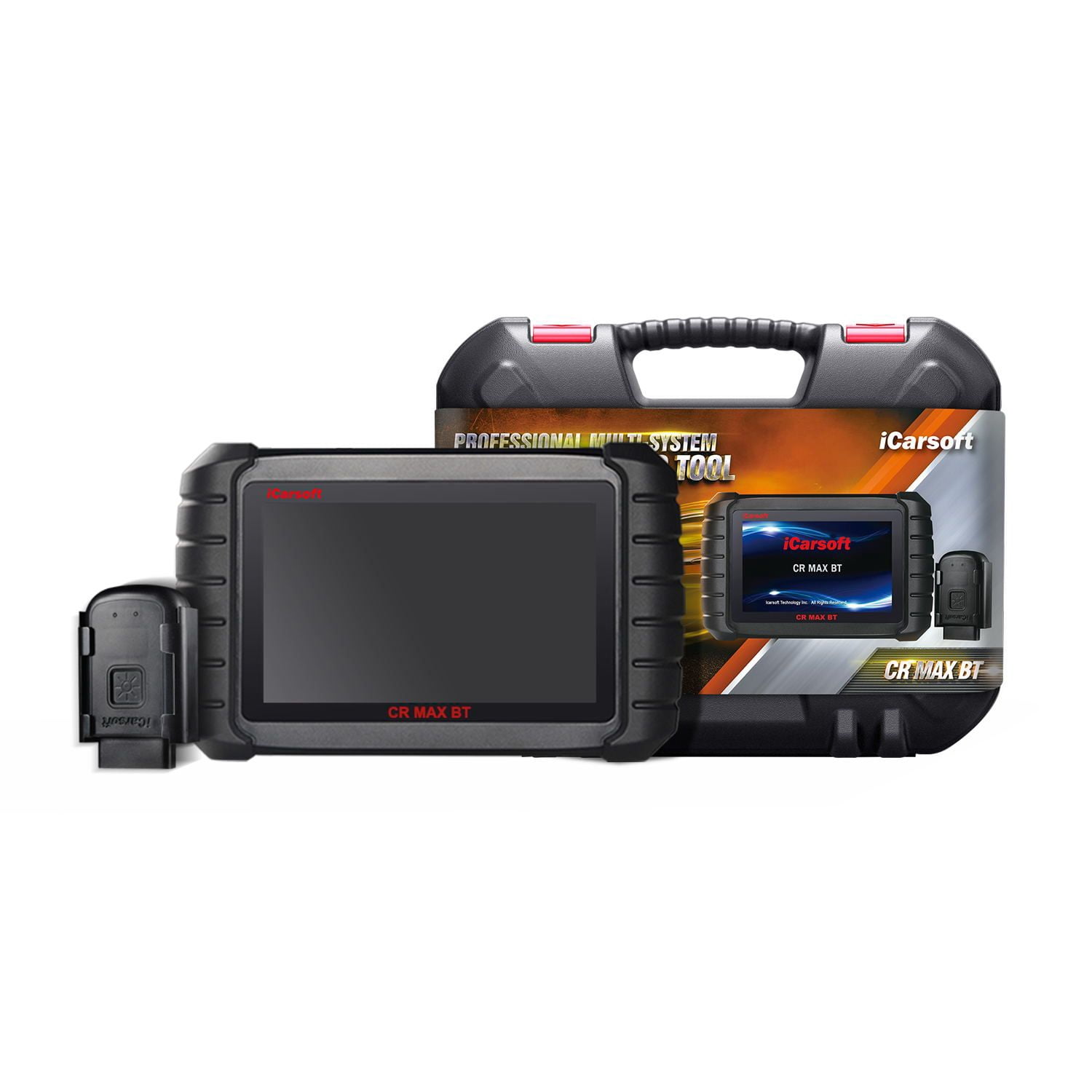iCarsoft CR Max BT Wireless Scan Tool, OBD2 Diagnostic Touchscreen Scanner, 4-in-1 Live Graphing
