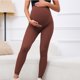 thumbnail image 2 of ShomPort Maternity Leggings Over The Belly Maternity Yoga Pants Womens High Waisted Pregnancy Workout Pants, 2 of 9