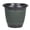 Green A, variant on mdesiwst 12" Planter Pot with Saucer, Thickened Plastic Anti-Aging Flower Pot with Drainage Holes, Woven Texture, Plant Pot for Indoor And Outdoor Plants, Balcony, Garden