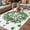 Light Beige Emerald Green, variant on St Patrick's Day Outdoor Rug for Patio/Deck/Porch, Non-Slip Large Area Rug 3 x 5 Ft, Green Shamrock Wreath Love Lucky Beige Indoor Outdoor Rugs Washable Area Rugs, Camping Rug Carpet Runner