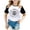 Black, variant on Toddler Boys Girls T-Shirts Summer Us City Printed Raglan Short Sleeve Casual Tees Daily Outdoor Streetwear Simple Stylish T Shirts,Sizes 3-4T