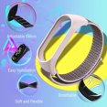 thumbnail image 2 of KONEE Nylon Bnad Compatible with Xiaomi Mi Band 7 / Mi Band 6 / Mi Band 5 Strap Velcro Bracelet Adjustable Replacement Wristband for Xiaomi Mi Band 7 / Xiaomi Mi Band 6 / Xiaomi Mi Band 5 - Blue, 2 of 7