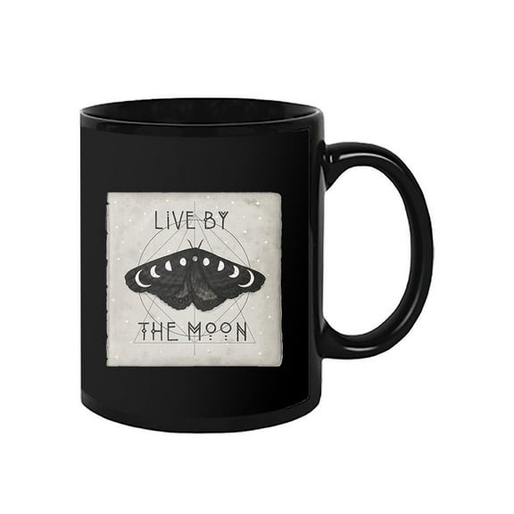Live By The Moon. I Mug - Victoria Borges Designs,