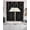 Black Light Green Light Brown, variant on Sparrow Swag Kitchen Curtains Sets for Windows 24 Inch Length, Spring Birds on The Branches Retro Country Beige Short Window Curtain Panels Swags Valances and Tiers 3 Piece Set for Cafe/Dining Room