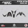 thumbnail image 2 of Kalair GFX Graphics Kit for Ktm 690 DUKE (2012-2020) Razor Series, 2 of 5