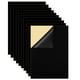 thumbnail image 5 of Wosthever 10 piezas de hojas de terciopelo autoadhesivas, caja de joyería flocada, forro artístico, telas suaves, plantilla para hacer Negro 2piezas, 5 of 6