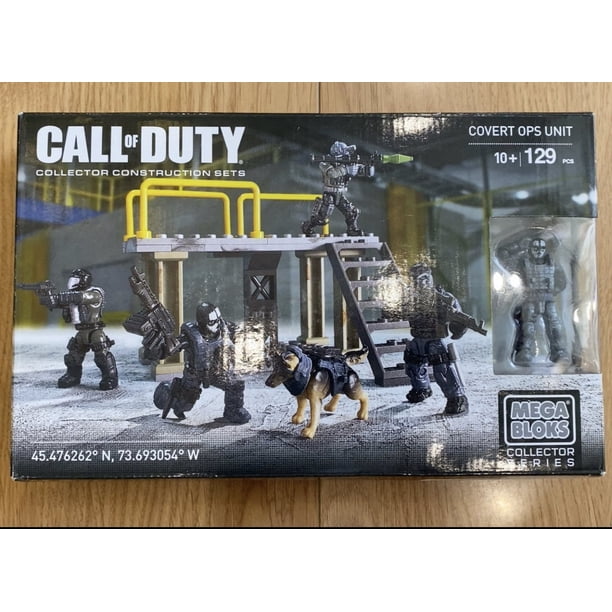 2025 Mega builx Bloks-bloques de construcción de Call of Duty para niños, juguetes de construcción, Mini colección de figuras de acción del ejército