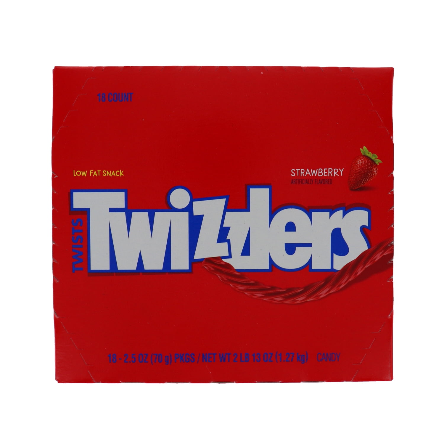 TWIZZLERS twists strawberry 2.5 oz each ( 18 in a Pack ) product of the USA