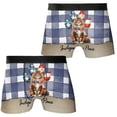 thumbnail image 3 of Patriotic Maine Coon 4th of July Independence Paws All Over Print Boxer Briefs Underwear for Men Dad Cat Lover Kitten Owner Gifts - 02010, 3 of 6
