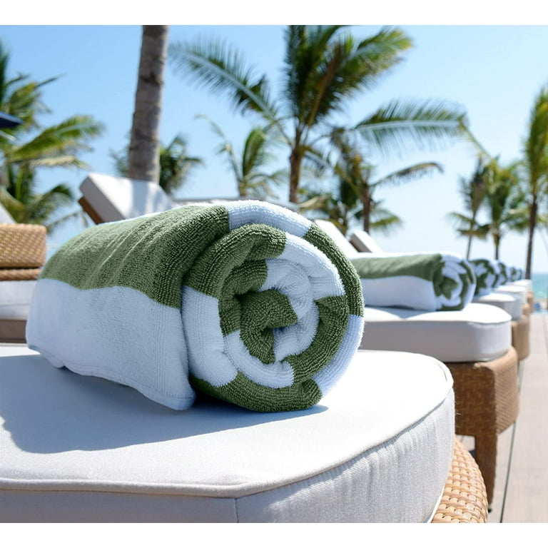 Extra Large Bath Towel - Oversized Ultra Bath Sheet - 100% Cotton - SPA  BLUE/GREEN COLOR