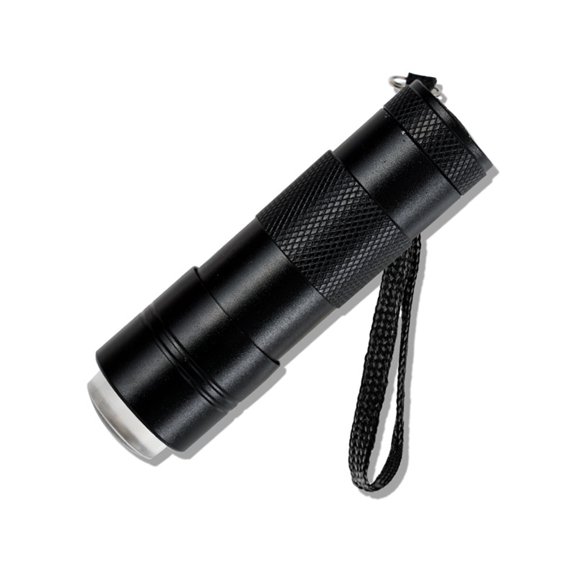 Seitruly Luz de uñas de mano Tipo de prensa Secado Lámpara púrpura Salón Spa Linterna Stamper Antorcha de mano Equipo de manicura con pilas Juegos de manicura Negro Seitruly CE001583-02