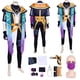 thumbnail image 2 of Juego de anime LoL Heartsteel Aphelios Cosplay Disfraz de Halloween Pelucas Máscara Guantes Trajes Disfraz de fantasía Traje de juego de rol para hombres adultos, 2 of 5
