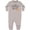 AC-Heather Grey, variant on I Love My Maw Maw to the Moon and Back Baby Fleece Romper