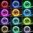 thumbnail image 5 of LED Strip Lights 5050 RGB Tape Flexible Color Changing Light Strip Kit With 24 Keys Remote Controller RGB LED Tape For Bedroom Boat Car TV Backlighting Holiday, 5 of 5