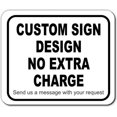 Restrooms For Customers Only BLACK Aluminum Composite Sign, 15