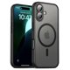 thumbnail image 1 of For iPhone 16 Case Matte PC+TPU Phone Cover Compatible with MagSafe - Black, 1 of 5