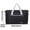 Black-1, variant on Travel Bag Large Capacity Folding Luggage Bag Portable Storage Bag Short Distance Business Travel Storage Bag, by Ukhccc