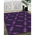 thumbnail image 2 of Ahgly Company Indoor Rectangle Patterned Deep Purple Area Rugs, 7' x 10', 2 of 6