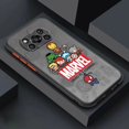 thumbnail image 3 of Matte Case for Xiaomi POCO X4 X3 X2 M4 M3 M2 F4 F3 GT F2 C40 CC9 PRO 4G 5G A3 MIX4 CIVI Case Funda Marvel Avengers Heroes Space, 3 of 5