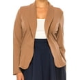 thumbnail image 5 of Women's Casual Long Sleeve Open Front Fitted Blazer Jacket, 5 of 5