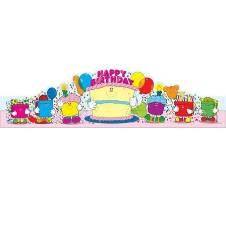 Carson Dellosa Birthday Crowns 2-Tier Cake - 30 Per Pack - Pack of 2