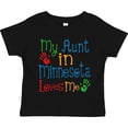 thumbnail image 3 of Inktastic My Aunt in Minnesota Loves Me Boys or Girls Toddler T-Shirt, 3 of 5