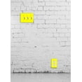 thumbnail image 4 of Set of 3pcs WIRESTER 3-Gang Toggle Wall Plate/Switch Plate Cover, Solid Bright Yellow, 4 of 6