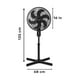 thumbnail image 2 of Ventilador de pedestal 16p Taurus UNIVERSE, 2 of 3