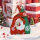 thumbnail image 5 of Fiudx Ofertas relámpago del día, solo en línea Bolso de mano con asa para muñeca, bonito bolso de mano de punto para caramelos navideño, con textura prémium, para regalo de mujer, 5 of 6