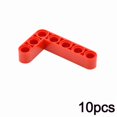 thumbnail image 1 of MOC Technical Liftarm Beams Bricks DIY Assembles Particles 32348 Modified Bent Brick Educational 39793 39790 Construction Toys 32526-Red, 1 of 6