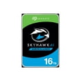 thumbnail image 1 of seagate skyhawk ai Disque Dur Vidéo Interne 16 To hdd - 3,5 Pouces sata 6 Gb/s cache 256 Mo pour Système de Caméra de Sécurité dvr nvr avec Gestion de l'État des Disques et services de Secours Internes (st16000ve002), 1 of 3