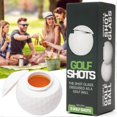 thumbnail image 2 of Golf Ball Shot Glass (1/3pcs) - Novelty Golf Shots Father's Day Birthday Gift for Golfers & Home Bars, 2 of 5