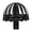 40CM Black, variant on Jesscasday Wig Stand,Wig Head Stand for Multiple Wigs Mannequin Hairpieces Stand Holder