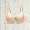 thumbnail image 3 of ATOYSOY Women's Bras Push Up Lace Bra Adjustable Shoulder Strap Bras (Beige,L), 3 of 3