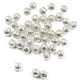 thumbnail image 3 of 100 abalorios espaciadores redondos de filigrana de oro y plata, abalorios de 6/8mm para fabricación de joyas DIY Zulema Espaciador de los granos, 3 of 3