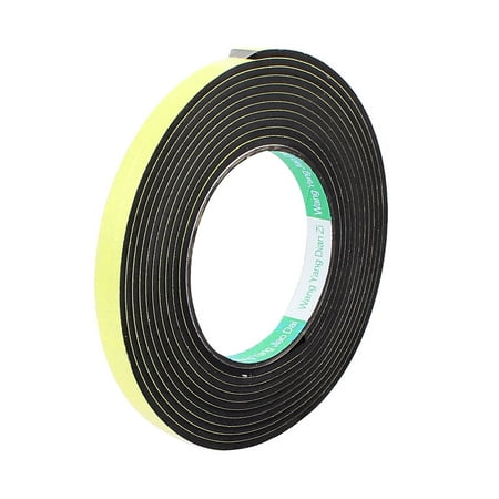 0.8CM Width 4M Length 3MM Thick Single Sided Sealing Shockproof Sponge Tape