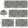 thumbnail image 2 of TECHVIDA Kitchen Rugs 4 Piece Set,Non Slip Machine Washable Kitchen Mats,Boho Vintage Abstract Kitchen Carpet for Farmhouse Living Room Hallway, 2 of 8